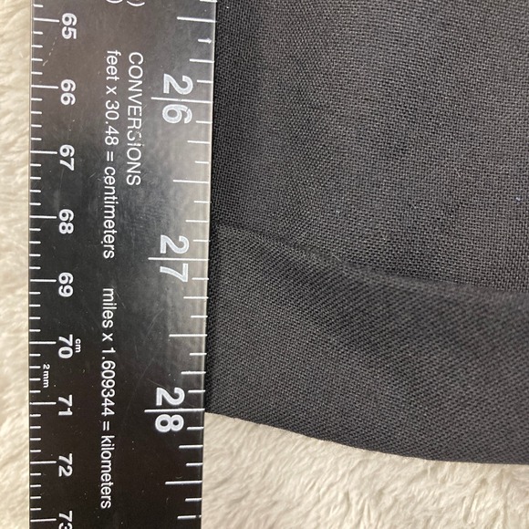 Ralph Lauren Wool Dress Pants Mens 36x32 (35x28) Black Cuffed Pleated‎ Comfort - Picture 5 of 11